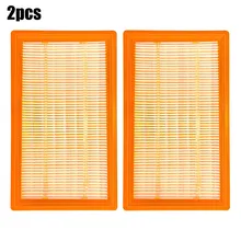 2pcs Vacuum Cleaner Motor Exhaust Filter Flat Filters For Karcher  NT 35/1 45/1 55/1 TACT + Te M + Ap + BS 6.904-367.0