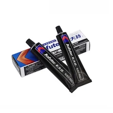 2pcs/lot High Quality Kafuter K-586 Black Silicone Free-Gasket Waterproof To Oil Resist High Temperature Sealant Repairing Glue