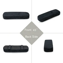 2pcs/pack  Foam Armrest Cushion Pad Chair Mat Elbow Rest Cover For Office Home Chairs New Arrival