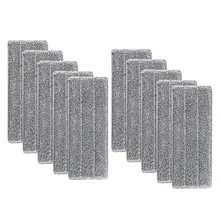 3-20pcs Microfiber Mop Pad Replacement Microfiber Washable Spray Mop Dust Mop Household Mop Head Cleaning pad grey color