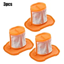 3*Filters For Black Decker N593505 Filter BHHV320 BHHV520 Cordless Handheld Vacuum Cleaner Plastic Replacement