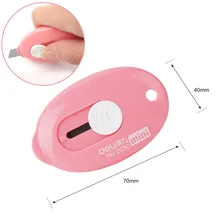 3 PCS Small mini art knife student hand made stationery knife stainless steel portable household express knife