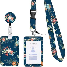 3 Pcs Creative Cute Multi-Style Nurse Badge Clip Nursing Accessories Lanyard Student Credential Holder Lanyard Carry Badge Clip