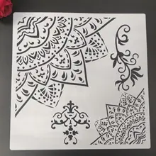 30 * 30cm Mandala  DIY Layering Stencils Wall Painting Scrapbook Coloring Embossing Album Decorative Template for walls N70