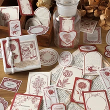 30 pcs/lot Vintage INS Decorative paper Diy Scrapbooking Diary Album Stationery junk journal supplies Collage material paper