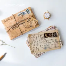 30 sheets/LOT Retro Memories Postcard /Greeting Card/Wish Card/Christmas and New Year gifts