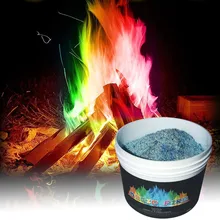 300/200/150/100g Fire Color Changing Flame Powder Family Outdoor Party Beach Camping Bonfire Supplies Fun Copper Fire Powder