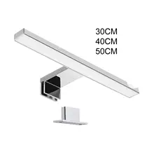 3000K Under Cabinet Lights Front Lamp Rectangular White Modern LED Makeup Bathroom Vanity Bar Light for Mirror Bedside Laptop