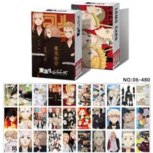 30Pcs Anime Tokyo Revengers Photocard Lomo Card Paper kids gift Sano Manjirou Hanagaki Takemichi Tachibana Hinata Kawata Souta