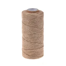 328 Feet Natural Jute Twine Gift Twine Christmas Twine Industrial Packing Materials Durable String for Arts Crafts