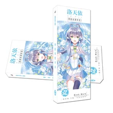 36 Pcs/Set Anime Luo Tianyi Paper Bookmark Stationery Bookmarks Book Holder Message Card Gift Stationery
