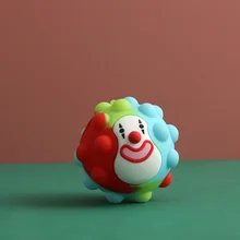 3D Clown Grip Ball Finger Vent Ball Silicone Pressure Relief Ball Home Decoration Accessories Gifts Wholesale or Drop Shipping