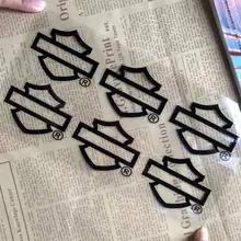 3D Emblem LOGO Tank Oil Cover Motorcycle Aluminum Sticker Reflective Stickers Escape Moto Exhaust Muffler for XL 833 Road King