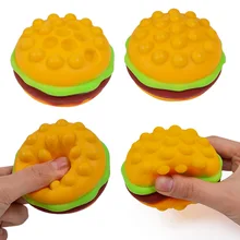 3D Pop Ball Push Bubble Fidget Toy Relieve Stress Squeeze Balls Simple Dimple Antistress Game for Kids Adults Fingertip Vent Toy