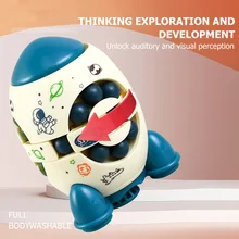 3D Rotating Decompression Cube Toys Reversible Cube Ball Toy Variety Finger Rotation Bean Toy Multipurpose for Kids Holiday Gift