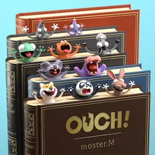 3D Stereo Lovely Cartoon Animal Bookmarks PVC Material Creative Book Markers Office School Stationery for Gift Bookmark