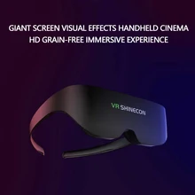 3D VR Virtual Reality Giant Screen VR Headset Same Screen Stereo Glasses Pro Virtual Reality VR For iPhone Android Smartphone