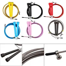 3M Jump Skipping Ropes Cable Steel Wire  6 Colors Available Adjustable Fast Speed ABS Handle Flexible Jump Ropes For Sports Exer