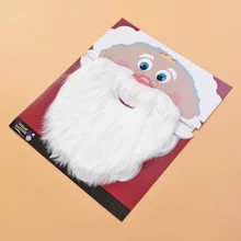 3PCS Santa Claus Beard Artificial Facial Performance Party Game Christmas Whisker