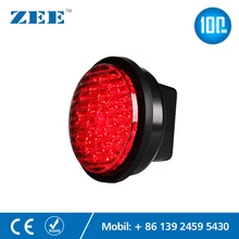 4 inches 100mm LED Traffic Light Lamp Red Traffic Signal Module Mini LED Traffic Module Signals 220V 12V 24V