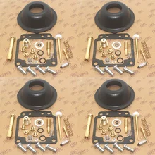 4 set for XJ650L 1981-1983 XJ 650 XJ650 L 650L carburetor repair kit plunger diaphragm