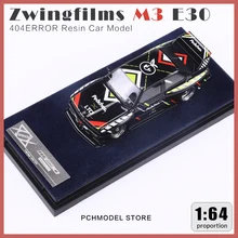 404 Error 1:64 E30 M3 Zwingfilms Widebody Resin Car Model Limited Edition 299
