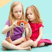 40JB Cartoon Kid Digital Camera Photo Video Recorder Built-in Creative Sticker Filter