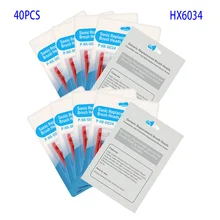 40pcs hx6034 children's Replacement Electric Toothbrush Heads for HX6044/HX6150/HX6411/HX6782/HX6902