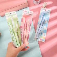 4Pcs Cute Glue Pen Kit Dot Carving Knife Shovel Tweezers Stationery Set Handmade School Supplies Fresh Creative Journal Tools