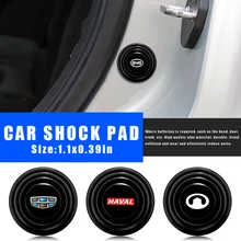 4pcs Car Shock Pad Silicone Anti-collision Sticker for BYD Stromspeicher E6 G3 2014 Repuestos F0 Repuestos F3 G3 F3r Accessories