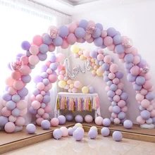 5/10/12inch Balloons Birthday Party Decorations Colorful Macaroon Latex Birthday'S Balloon Birthday/Wedding/Party Decoration