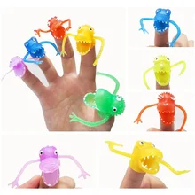 5/10/20pcs/set Dinosaur Finger Toys Novely Finger Toys Mini Finger Toys Party Toys Children Small Gifts ZLL
