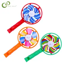 5/10Pcs Color Hand-held Windmill Whistle Children's Creative Small Toys Kindergarten Holiday Gift Party Event Props XPY