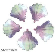 5/10pcs Sea Shells Balloon Helium Foil Ocean Mermaid Theme For Baby Shower Birthday Wedding Hawaii Summer Beach Party Suppliers