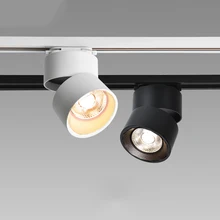 5/15/30W Foldable Led Track Light Surface Mounted COB LED Track Spotlight Rotating Rail Track Lamp For Restaurant Clothes Store