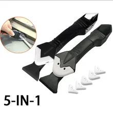5 In1 Glass Glue Angle Scraper Caulking Silicone Tool Shovel Binder Rubber Shovel Gereedschap Remover Angle Seam Spatula New