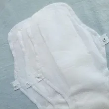5 Pcs/lot 420mm Thin Panty Liner Reusable Menstrual Cloth Sanitary Pads Napkin Washable Waterproof Long night use Maternity