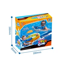 5 Styles Cute Shark Shape Air Inflating Water Inflatable Spraying Toys H055