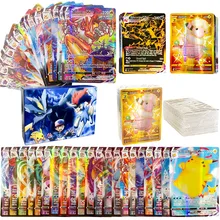 50-300Pcs Pokemon 200 V MAX 300 GX Best Selling Children Battle English Version Game Tag Team Shining Vmax TOMY Pokemon Cards
