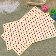 5000Pcs Red Arrow Adhesive Stickers Seal Labels Office School Supplies Marking Sticker Product Inspection Defect Indicator Tape