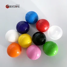 50Pcs 32MM Plastic PP Empty Vending Toy Capsule Colorful Surprise Ball Kids Container Eggshell Decoration For Vending Machine