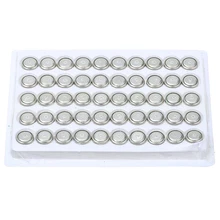 50pcs Button Cell Coin Battery AG10 LR54 LR1130 390 189 389A 389 1.5V Alkaline Manganese Battery For Watch Electronic Scale