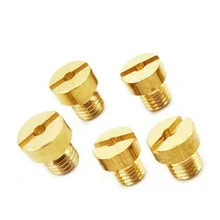 5PCS 5mm Replacement Carburetor Jets #60 65 70 75 80 For Racing Carb 50 60 80cc Motorized Bicycle