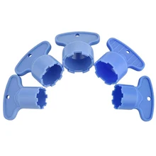 5Pc Plastic Faucet Aerator Repair Replacement Tool Spanner For Aerator Wrench Sanitary Ware Faucet Inflator Filter Liner Tool