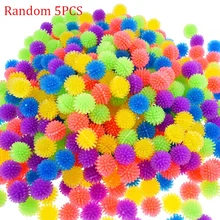 5Pcs New Strange Color Pinching Hedgehog Massage Ball To Relieve Anxiety Children's Toy Fidget Sensory Toy