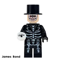 5cm james bond Building Blocks kids collection PVC model toy