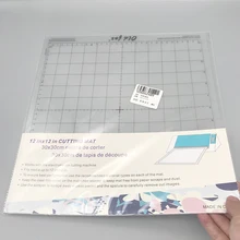 5pcs Cutting Mat for Silhouette Cameo 3/2/1 [Standard-grip 12x12 Inch 1pack] Adhesive&Sticky Non-slip Flexible Gridded Cut Mats