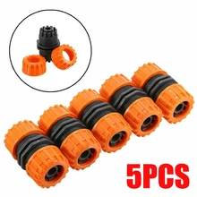 5pcs Hose Pipe Connector Plastic Garden Hose Pipe Coupler Connectors 1/2 Inch Joiner Mender Extend Repair Adapter Connectors New
