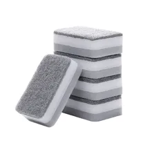 5pcs Kitchen Wipe Dishwashing Sponge Double-sided Cleaning Spongs Household Scouring Pad Cloth Dish Cleaning Towels Accessories