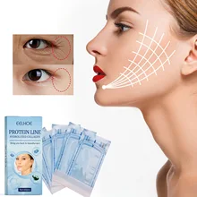 60/120pc Protein Thread No Needle Silk Fibroin Line Absorbable Face Filler Collagen Lifting Anti-Aging Tightening Facial Essence